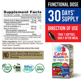 LABO Nutrition CardioREGAIN EX – capsule ubiquinol 150 mg pour énergie cellulaire