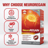 LABO Nutrition NeuroREGAIN – planche de dosage visible sur l'emballage.