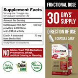 LABO Nutrition VesseCLEAR EX – capsules, libération retardée pour absorption durable