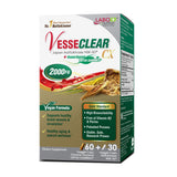 LABO Nutrition VesseCLEAR CX – bouteille de capsules, soutien potentiel à la circulation
