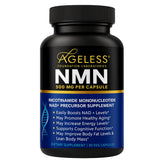 NMN Ageless Foundation Capsules dans flacon: énergie quotidienne