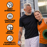 Labrada Elastijoint, etiquette indiquant sans gluten sur l’emballage.