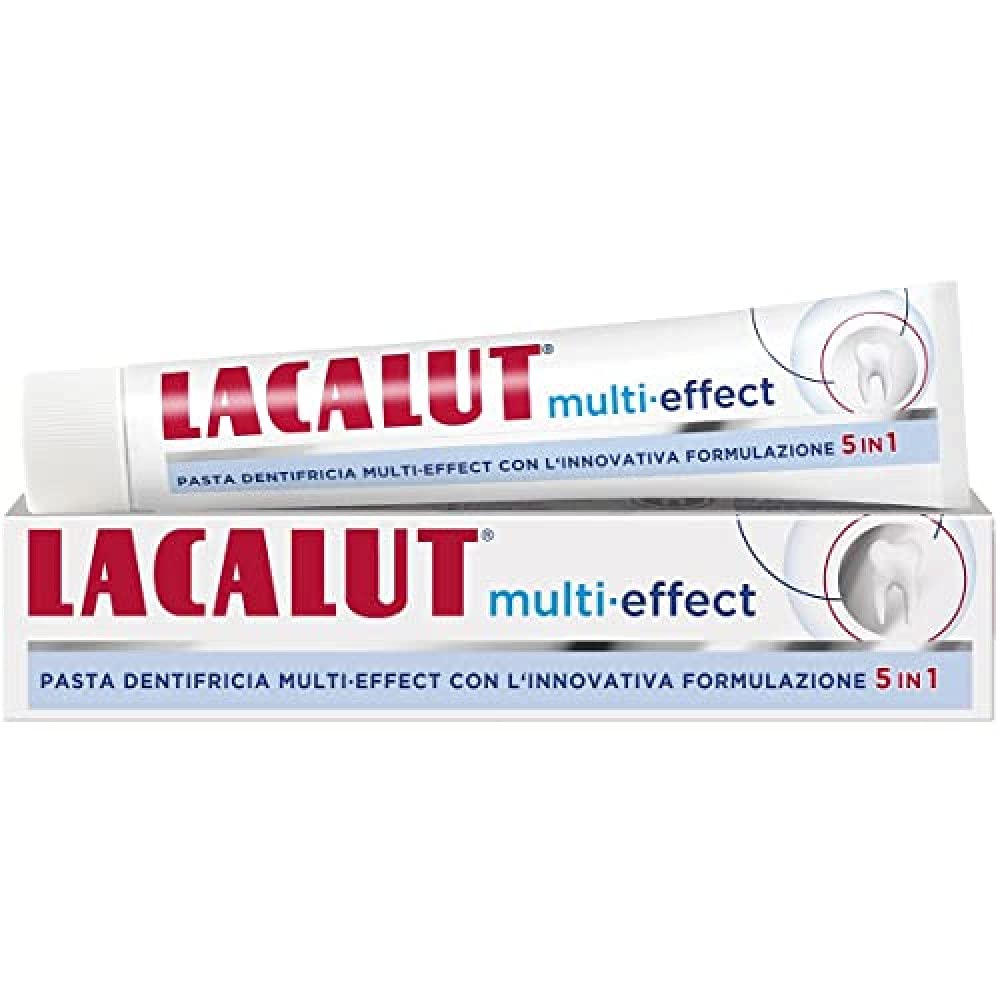 Lacalut Multi Eff 5en1 emballage 75 ml prêt à l'emploi