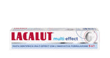 Gros plan sur le tube Lacalut Multi Eff 75 ml