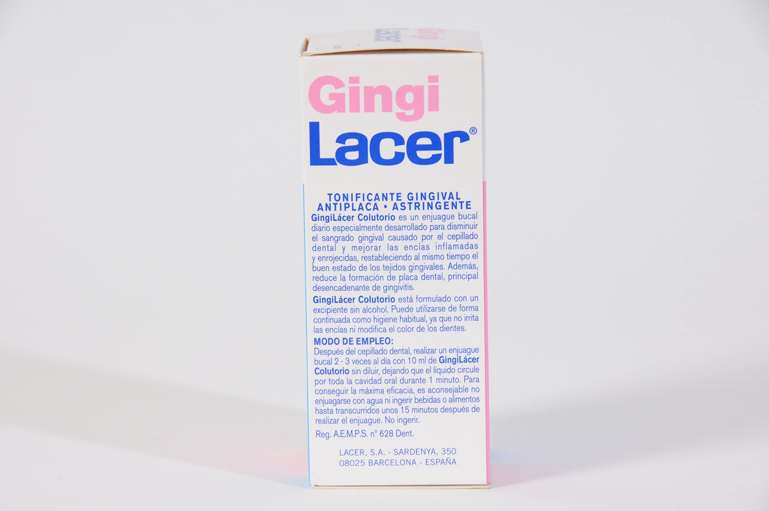 Gingi bouchon pratique, usage simple pour rincer et rafraîchir.