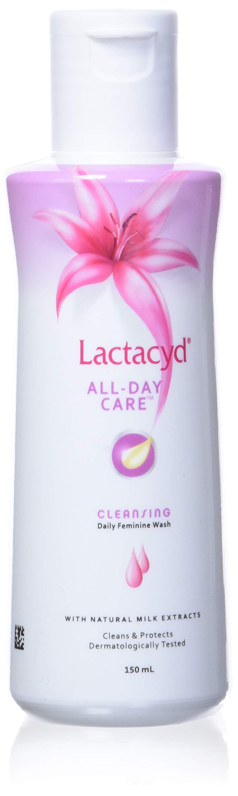 Lactacyd All Day Care, flacon-rose-150ml, douceur et équilibre intime au quotidien.