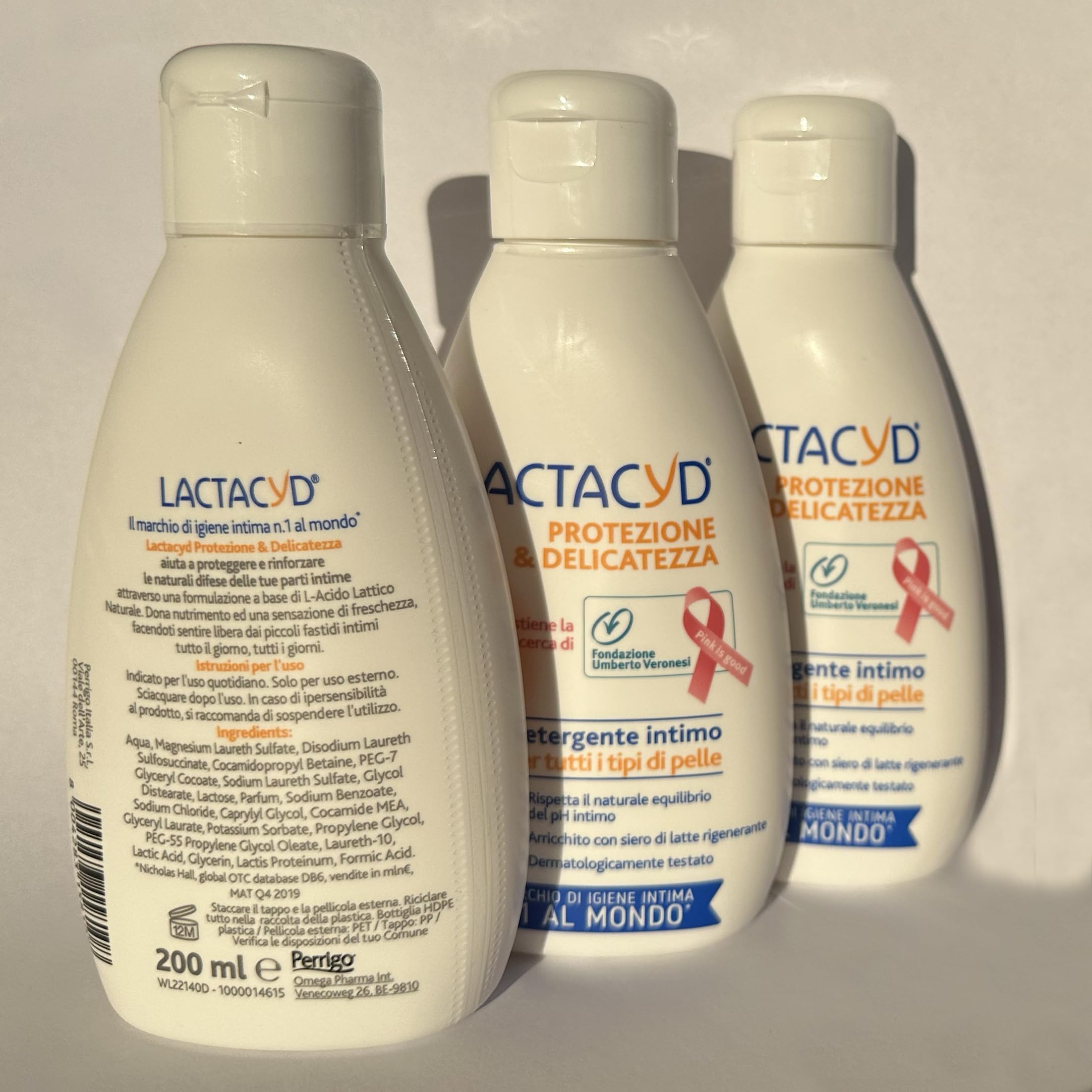 Lactacyd Femina texture gel légère pour fraîcheur lors de la douche
