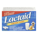 Lactaid tablettes compacte, format portable pour les sorties.