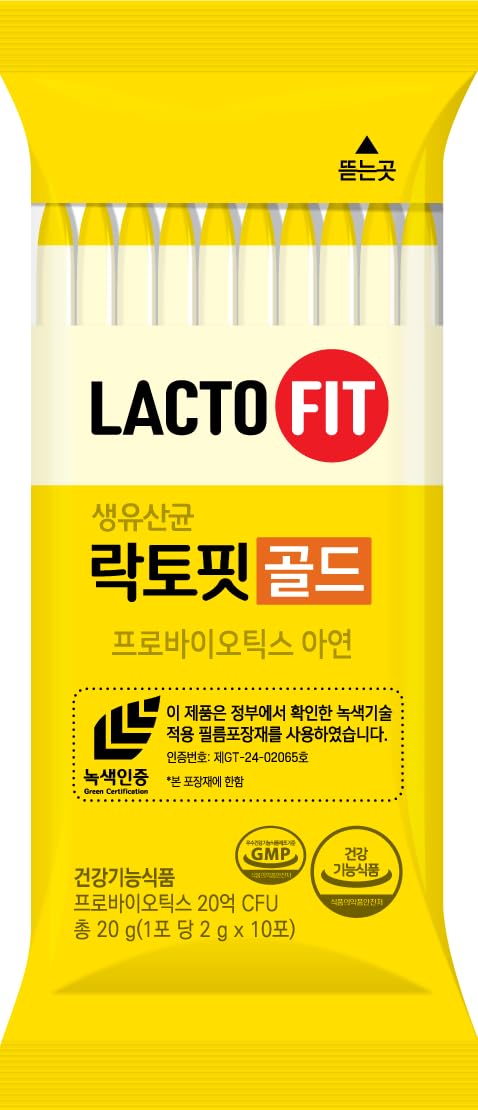 Mélange multi-souches LACTO-FIT Gold pour l'équilibre intestinal