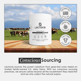 LACTOVIA colostrum bovin poudre — idéal dans yaourt ou smoothie.