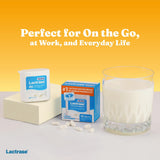 Action rapide des Lactrase pour digérer lait et produits laitiers.