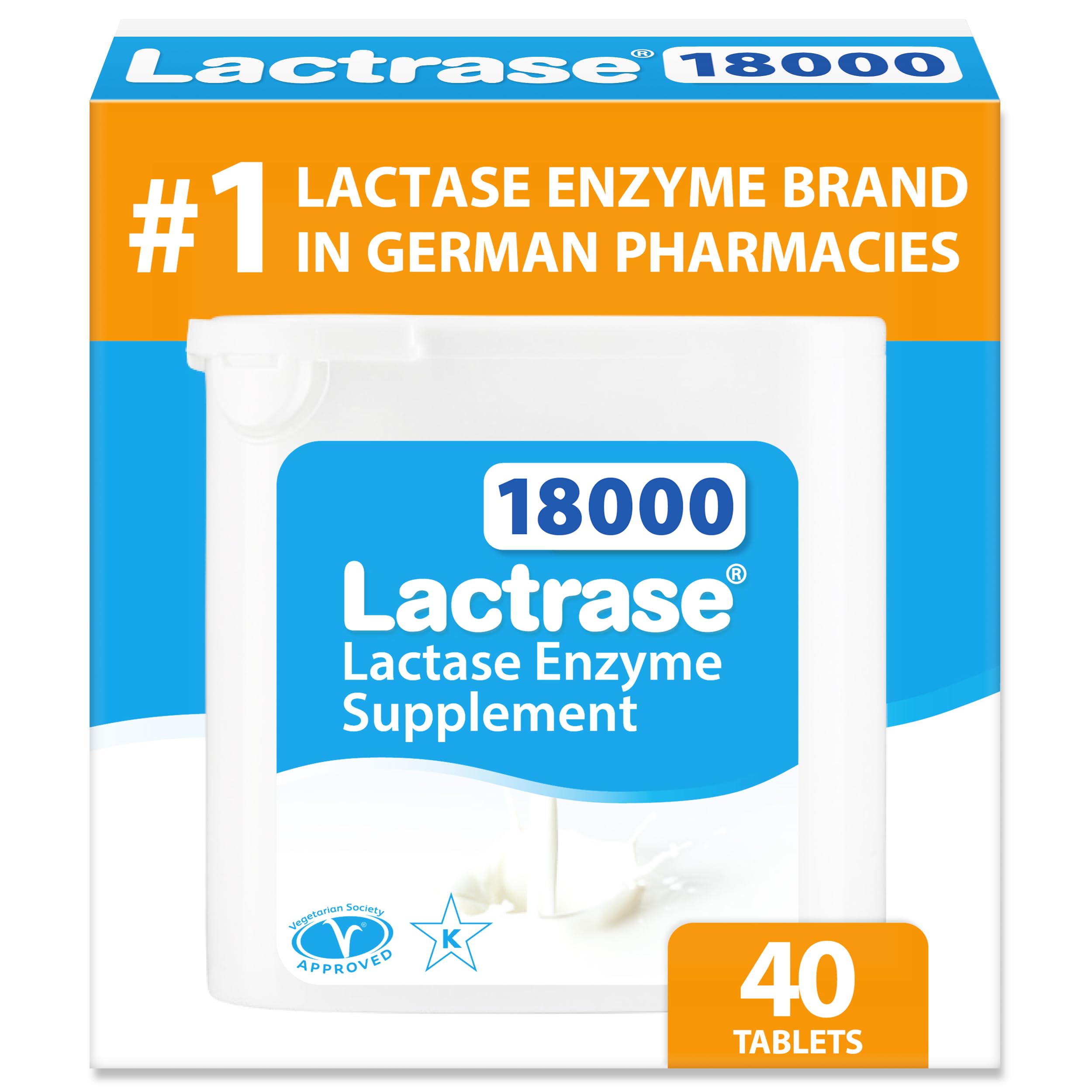 Distributeur Lactrase compact, pratique à emporter pour vos repas.