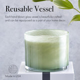 LAFCO New York Bougie 3-Wick : expérience sensorielle durable en salon.
