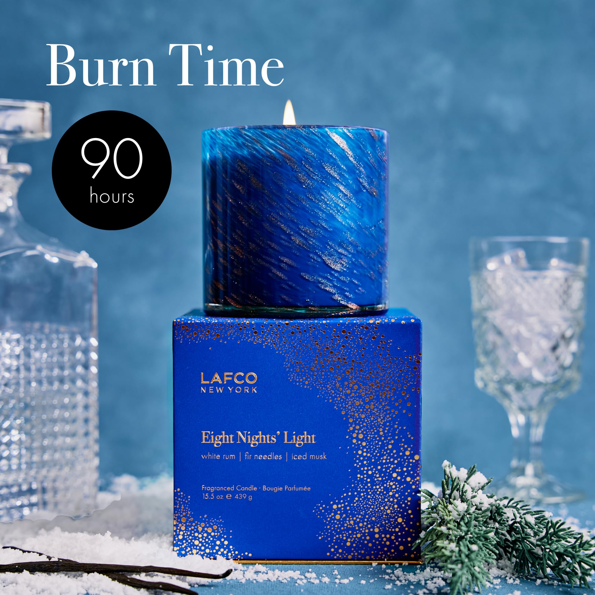 LAFCO New York - vase en verre réutilisable ajoute une touche décorative.