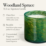 Flamme douce et parfum boisés de Lafco Woodland Spruce