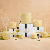 LAFCO New York Luxe 4-meches, chamomile-lavande, vase en verre réutilisable après combustion.