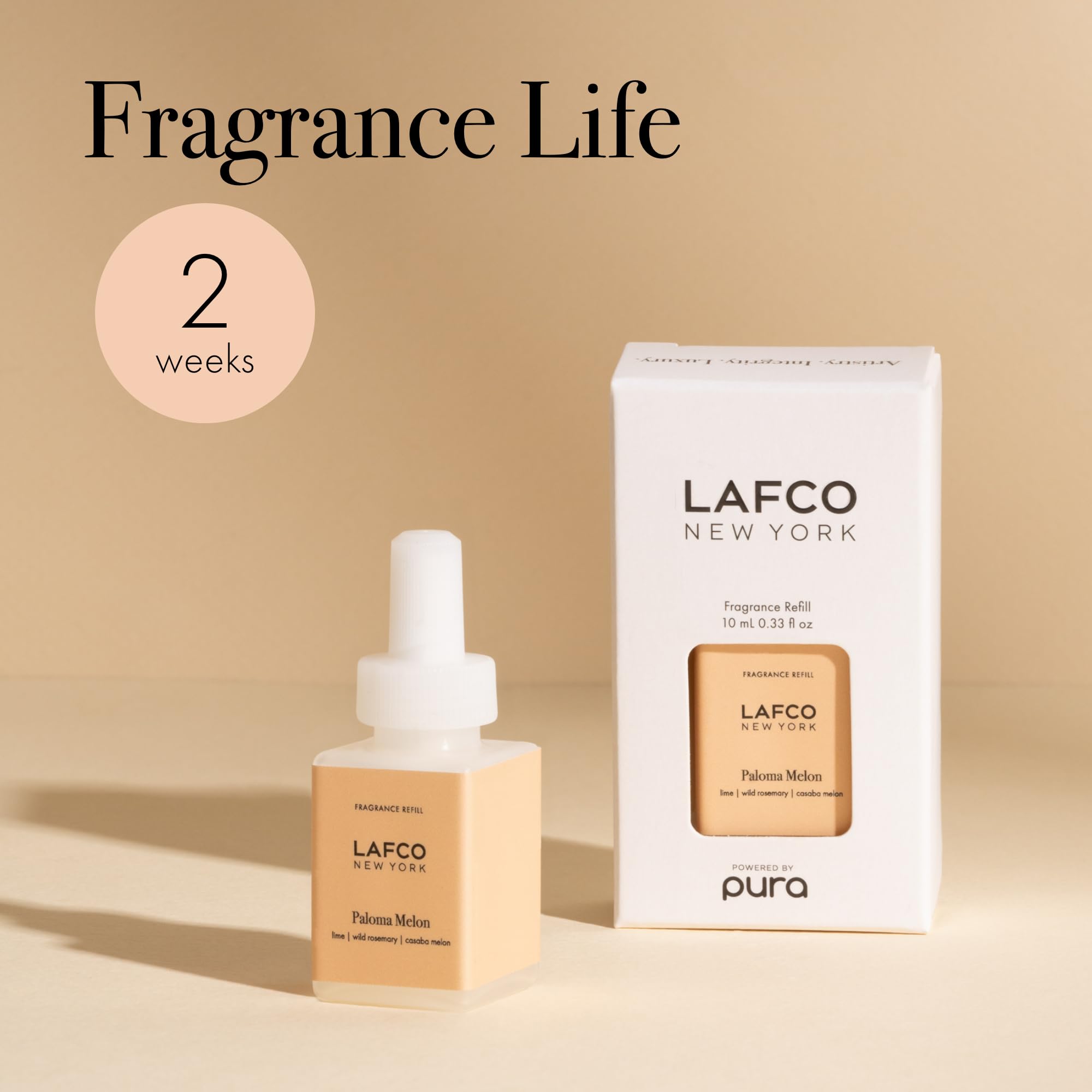 LAFCO New York Paloma Melon – senteur véranda, transforme une pièce en espace chic.