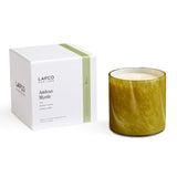 LAFCO New York bougie Andean Myrtle avec verre soufflé, ambiance élégante et parfums durables