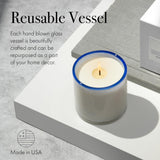 Bougie Fog & Mist de LAFCO New York: lilas de vallée et fraîcheur florale