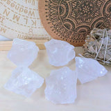 Laidanla quartz clair brut pour polissage et créations artisanales