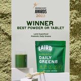 Emballage recyclable Daily Greens, pratique et respectueux de l’environnement.