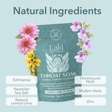 Laki Naturals lozenges hydratants pour gorge sèche et irritée