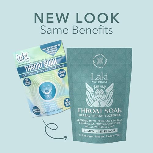 Laki Naturals lozenges sans menthol au goût sucré-salé