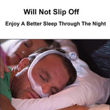 Harnais CPAP LALASTAR DreamWear confortable et résistant à l’usage nocturne.