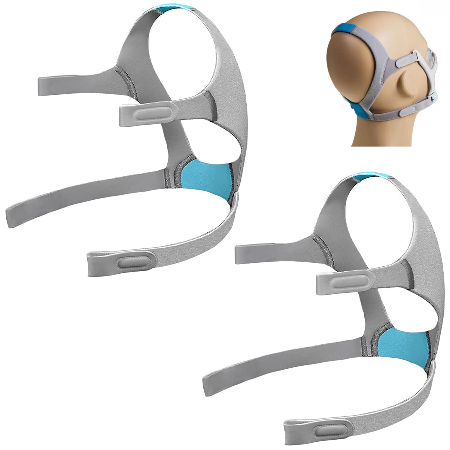 LALASTAR sangle tête N20, premier plan, confort immédiat et ajustement personnalisé.