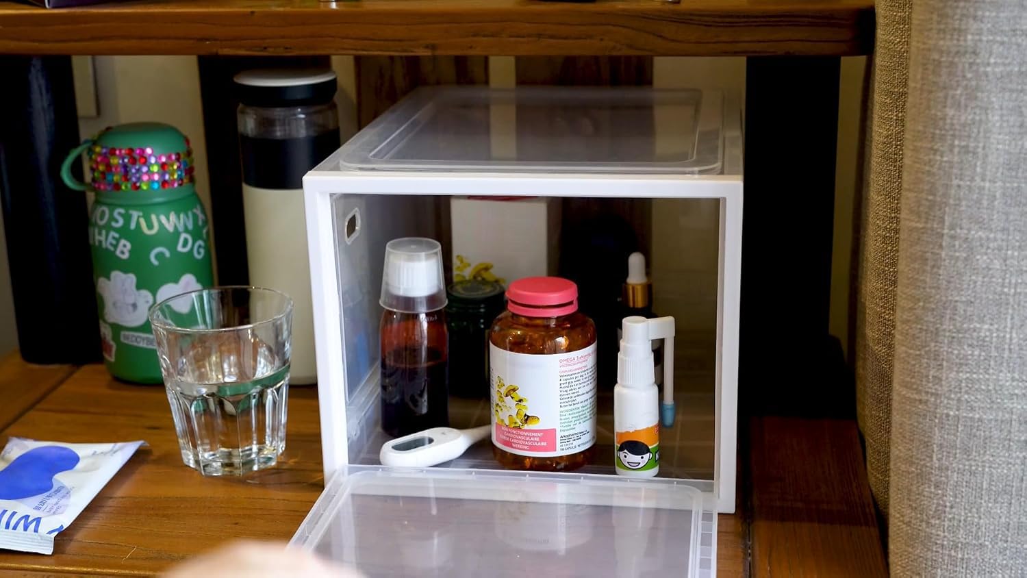 Lalifebuss Boîte stockage aliments frigo, organisation pratique et ventilation adaptée.