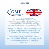 Lamberts L-Histidine HCl 500 mg - étiquette lisible pour la traçabilité.