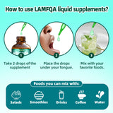 LAMFQA Gotu Kola Immunité Digestion – gouttes faciles à intégrer au quotidien.