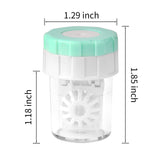 Lamoutor etui-plastique-nettoyage-lentilles : rangement pratique pour le voyage.