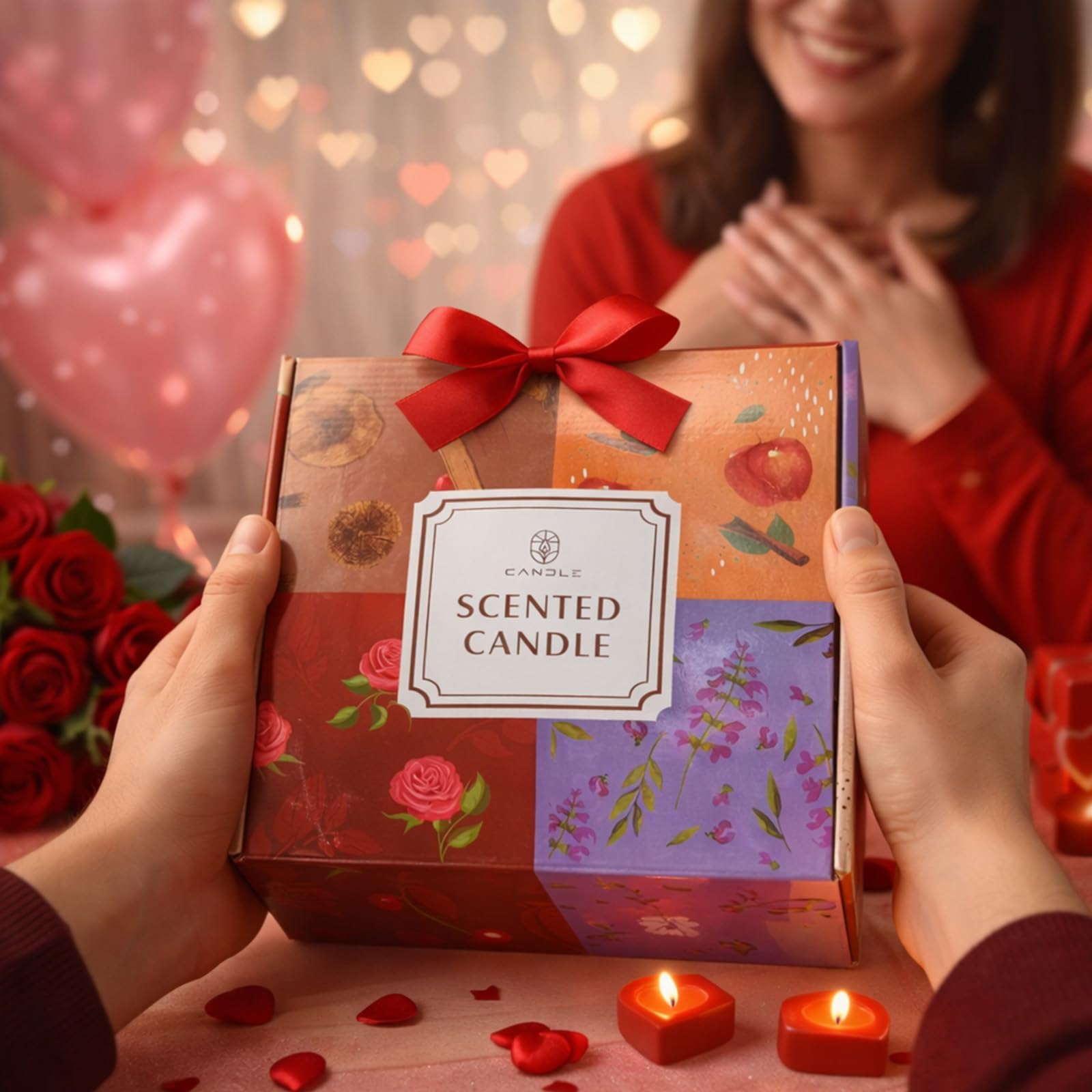 Lamway lueur douce bougie: éclairage chaleureux pour une soirée cosy.