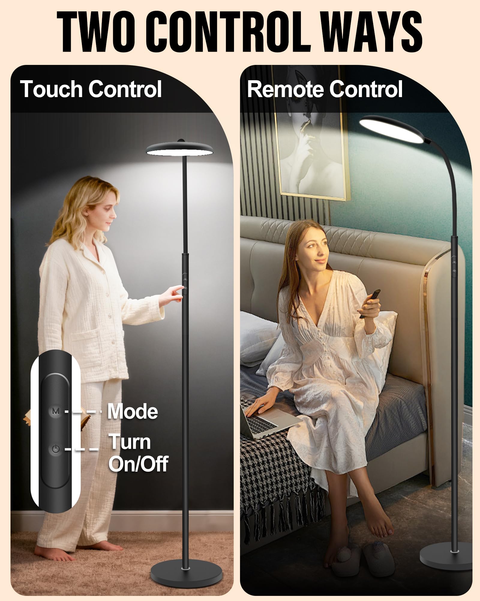 LanAqua base et inclinaison à 360°, angle ajusté pour un flux lumineux optimal.