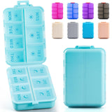 LANDNEOO organiseur-pilules-pliant 7j: portable et pratique en voyage