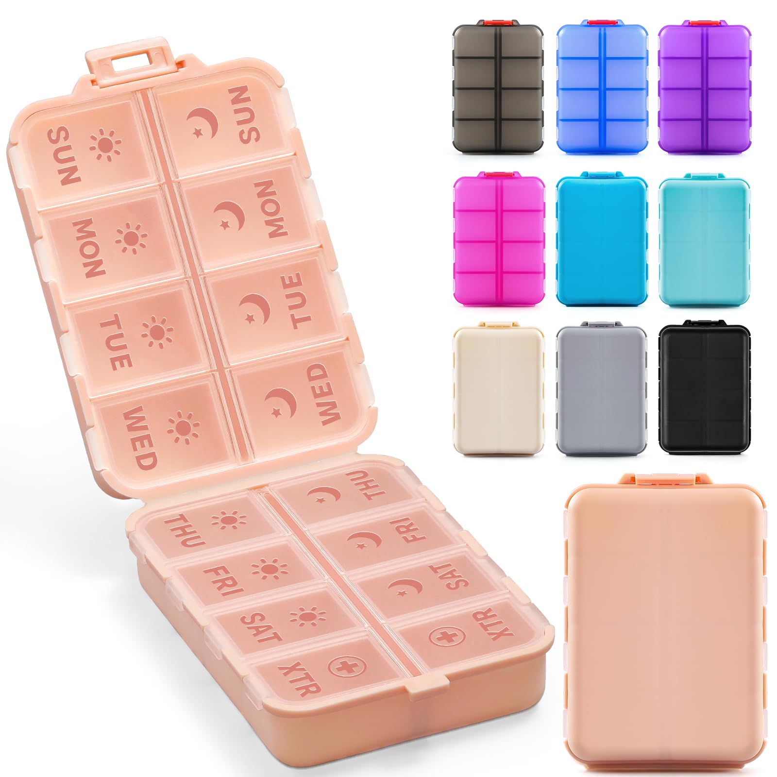 LANDNEOO Transport-compact: parfait pour voyager et prendre vos medicaments.