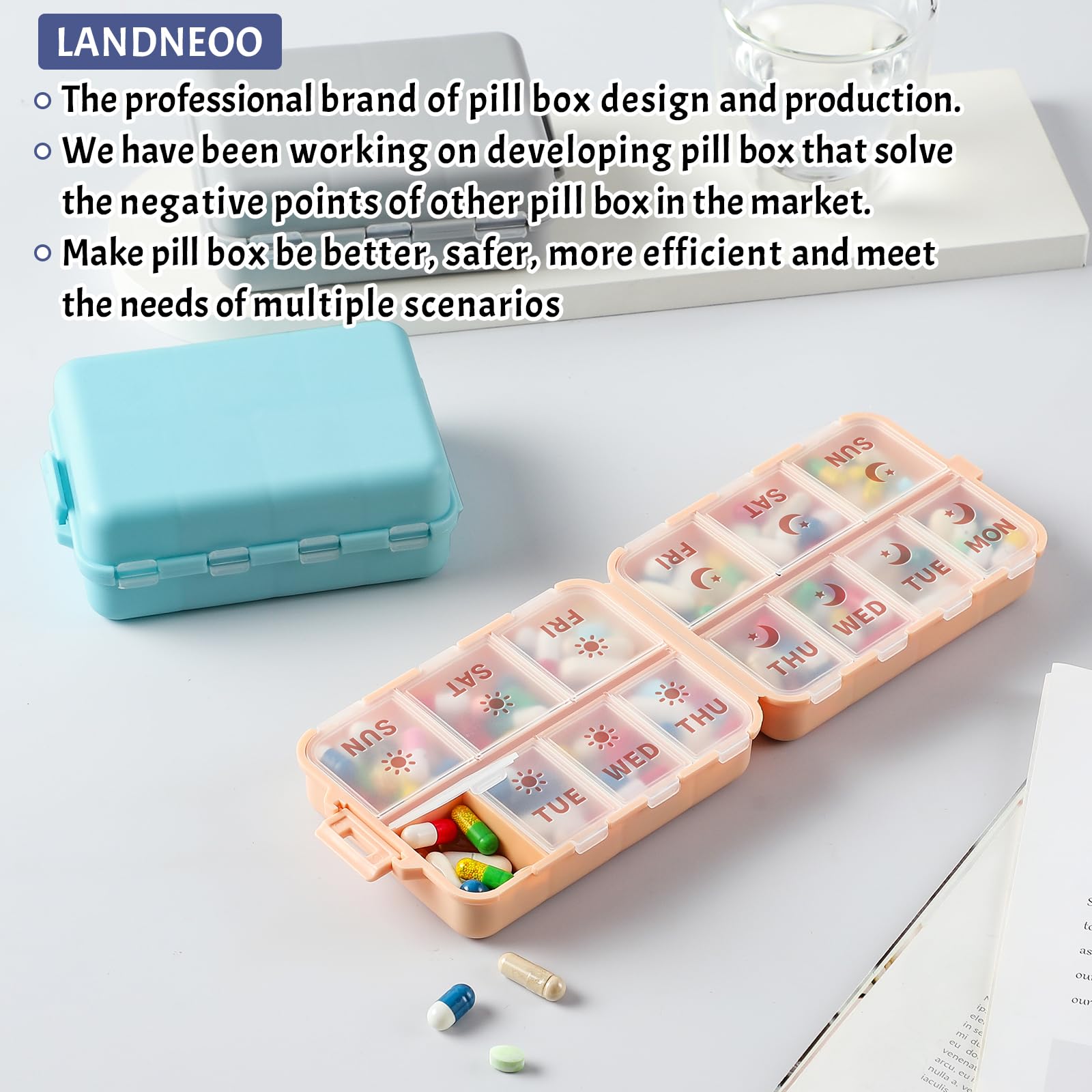 LANDNEOO transport portable quotidien, idéal pour le bureau et les voyages