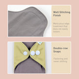 Langsprit serviette coton format grand, maintien sûr et protection renforcée pour la nuit.