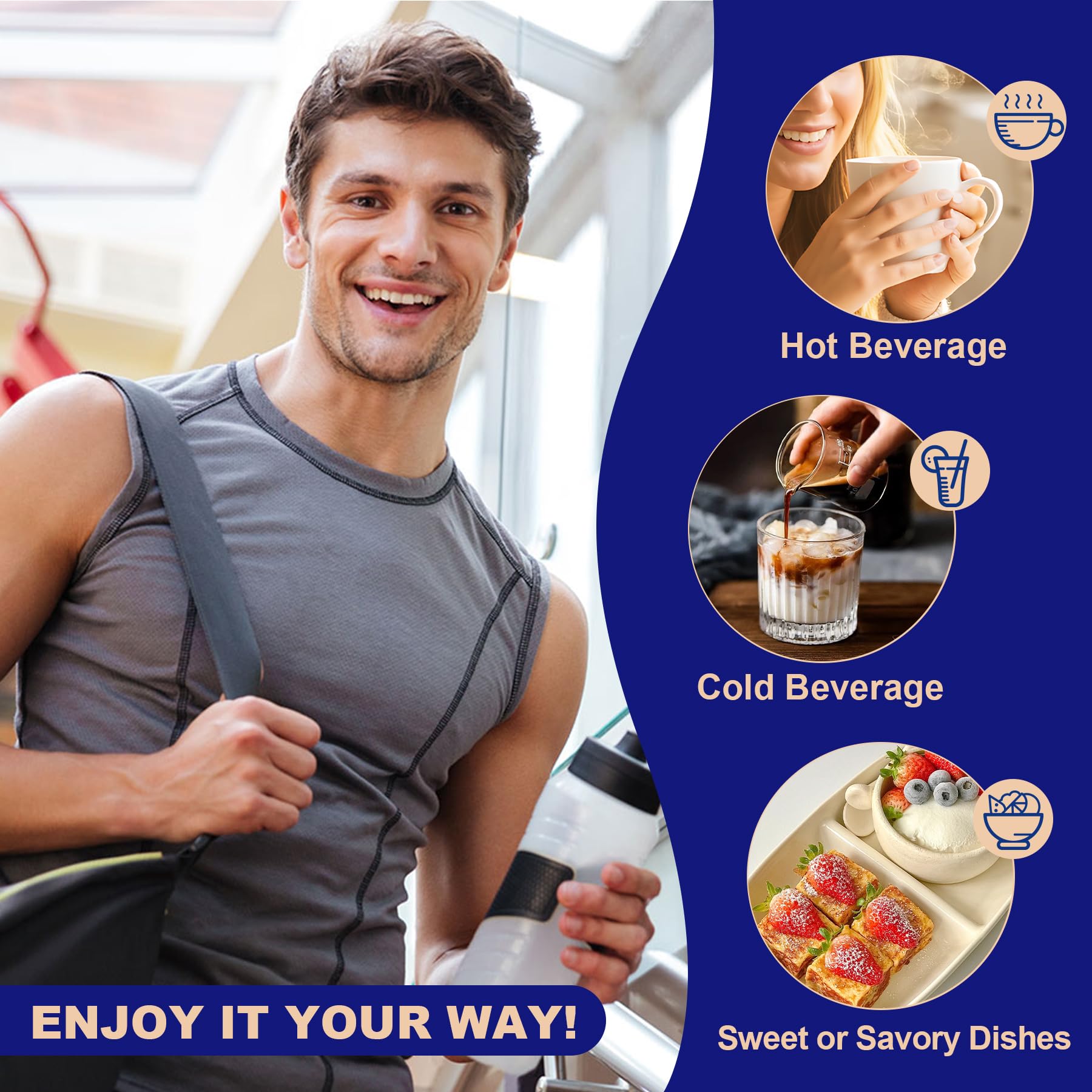LanranBee Colostrum Collagen Doseur — précision des portions pour un apport régulier.