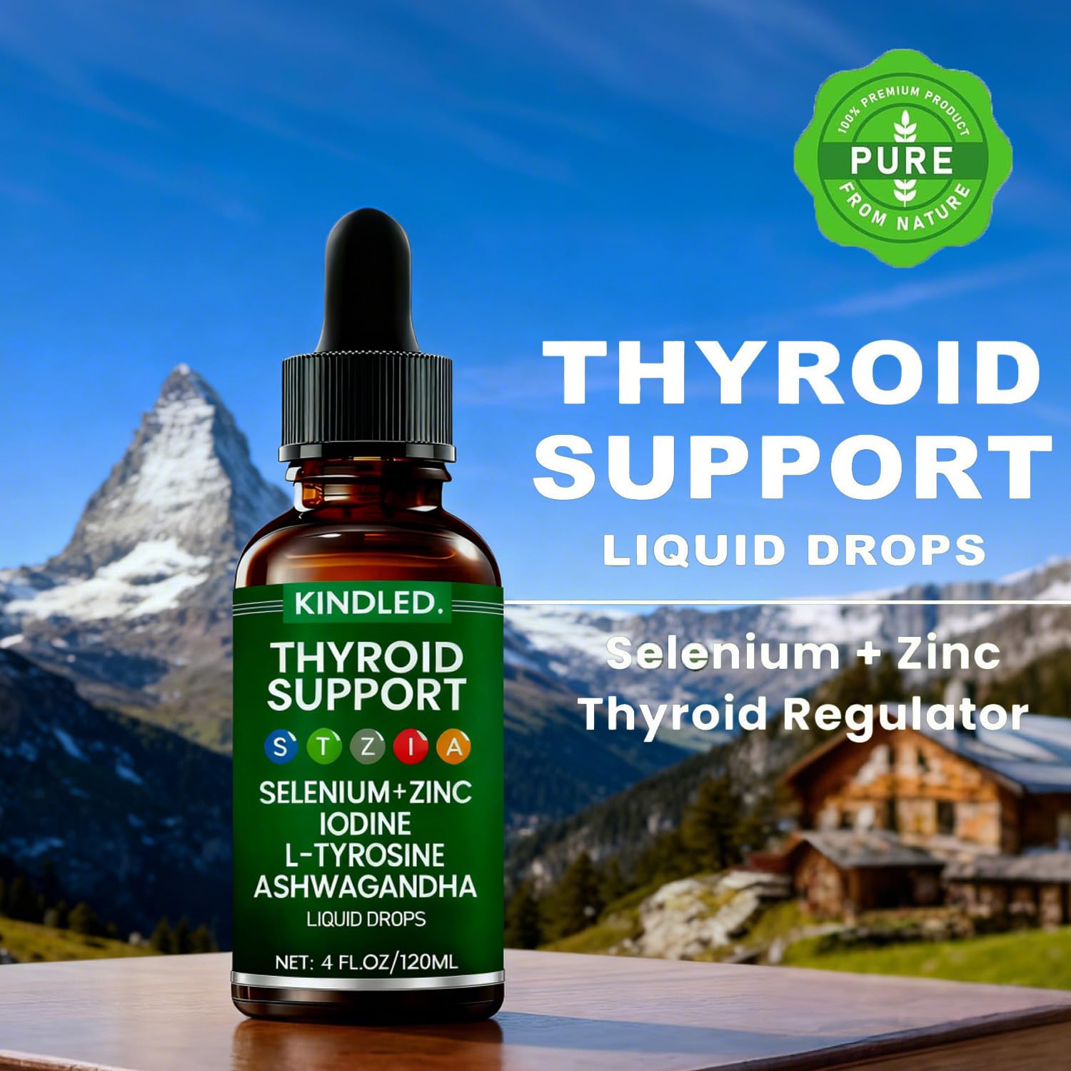 LANZF gouttes L-Tyrosine, soutien naturel du métabolisme.