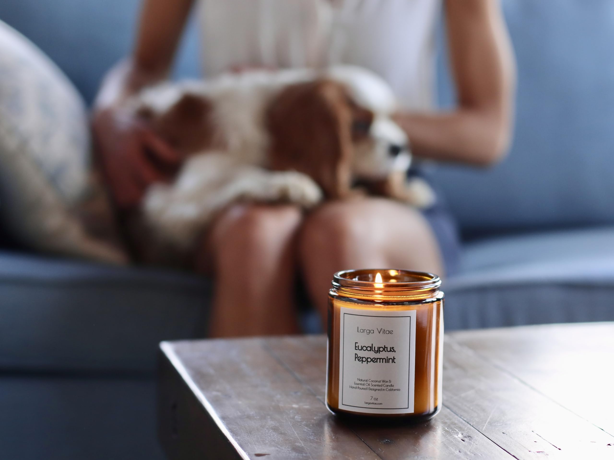 Parfum frais eucalyptus menthe Larga Vitae pour détente