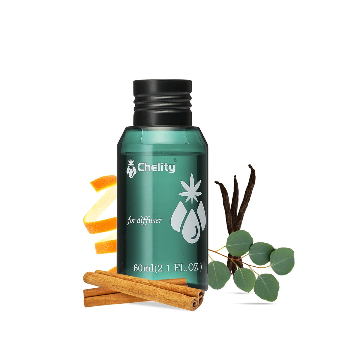 Larsweryar Chelity Santal, bouteille-diffuseur, pour un parfum durable dans votre espace.