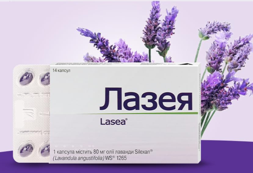 Aperçu du blister Lasea, rappelant une approche naturelle pour le soutien émotionnel.
