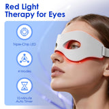 LaseLocks lumière rouge 660nm autour des yeux pour un éclat revitalisant.