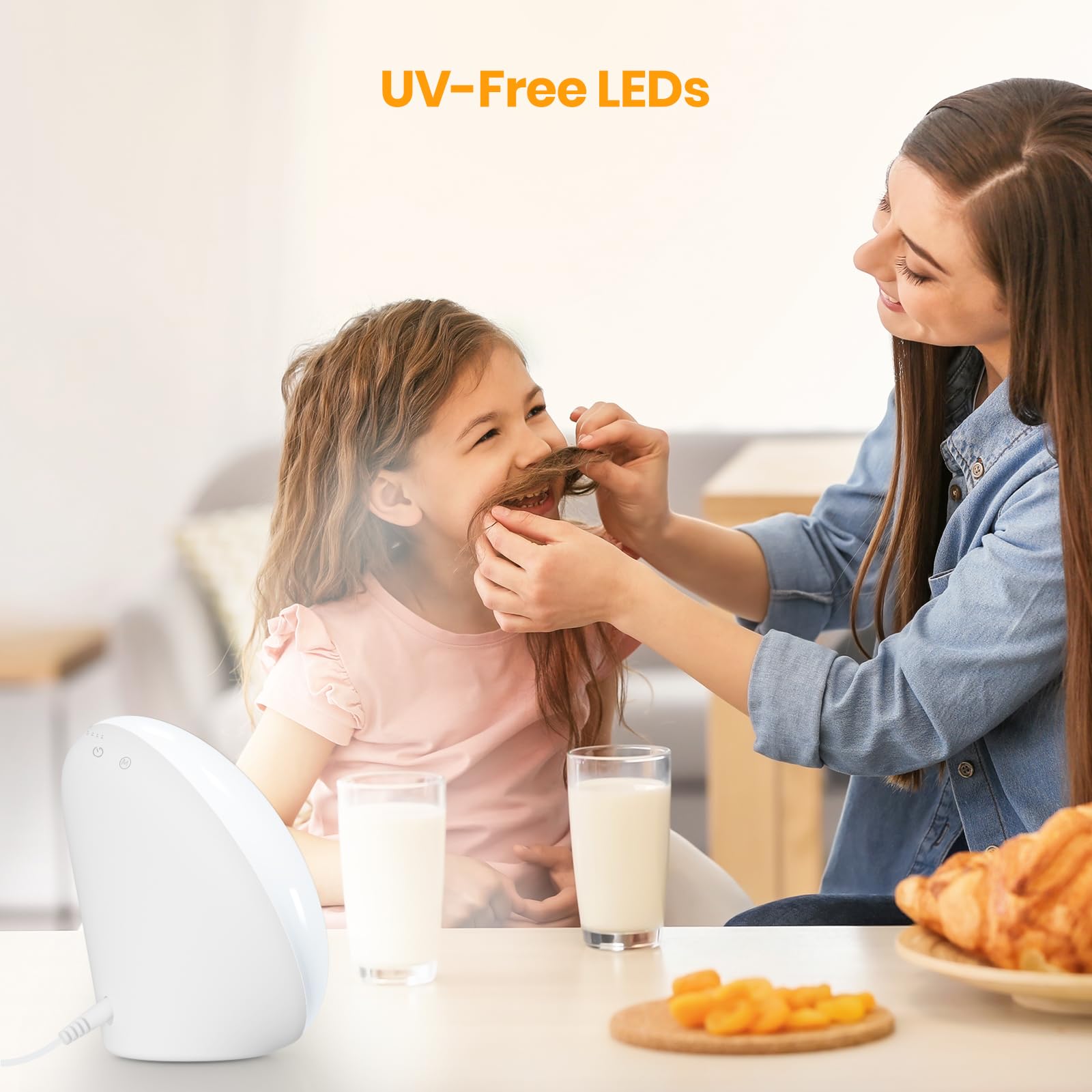 Lampe LASTAR Sun avec contrôle tactile et réglages faciles.