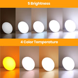 Lampe LASTAR Sun offrant 4 températures de couleur pour l’ambiance.