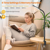 Lampe Lastar Soleil avec clip sur table, solution pratique.