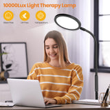 Lampe Lastar Soleil colonne flexible 360° pour bureau précis.