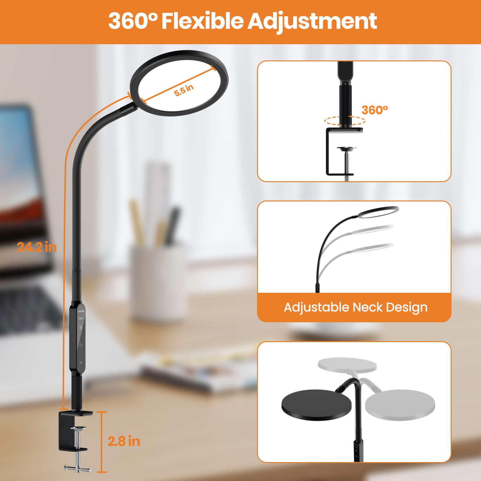 Lampe Lastar Soleil UV-free, lumière naturelle et sûre.